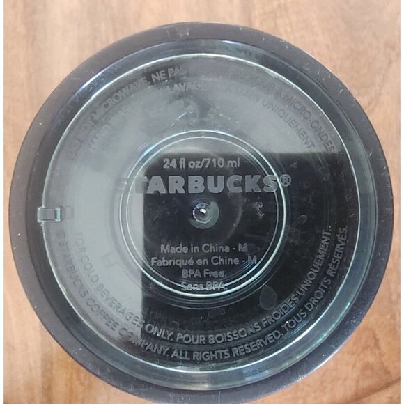 Starbucks Shiny Sequin Green Siren Logo Acrylic Travel Tumbler Cup | 24oz - Picture 5 of 5